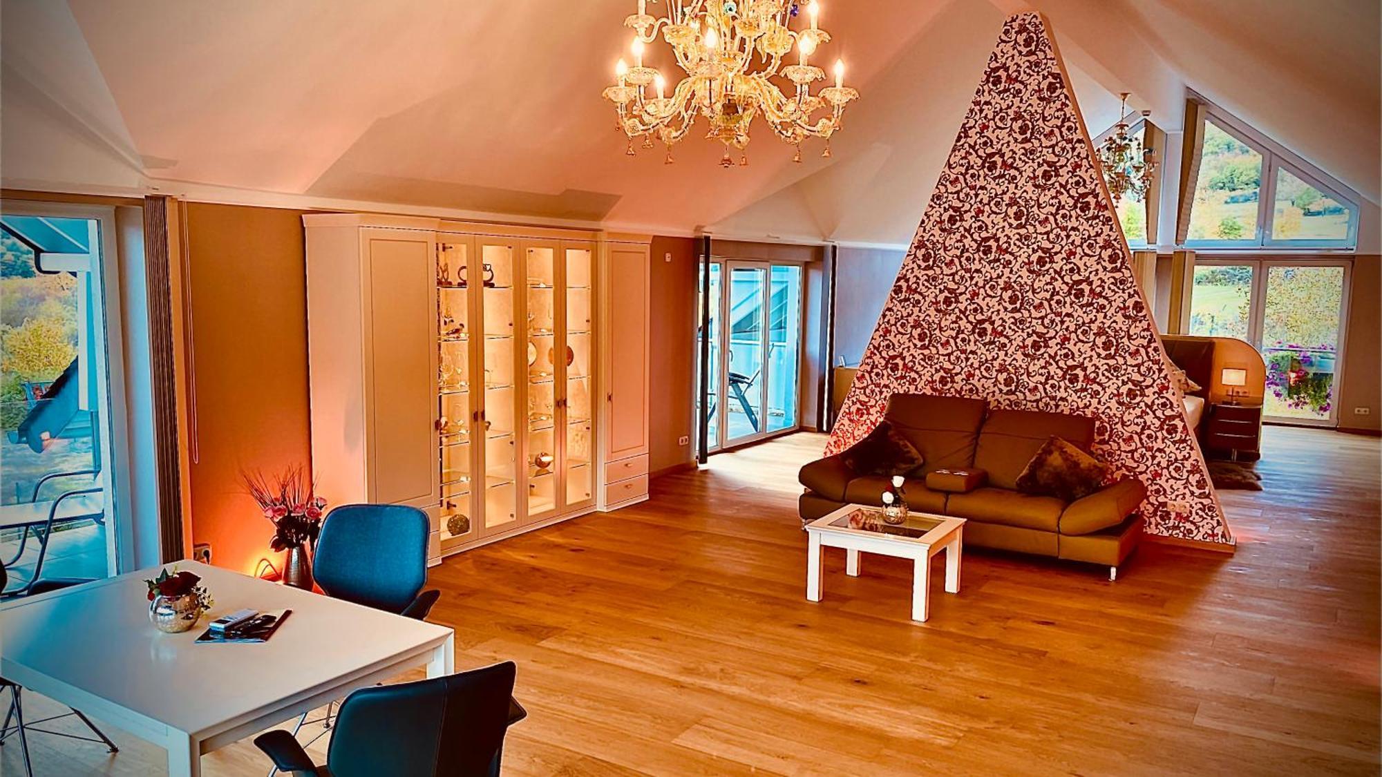 Moselstern Parkhotel Kraehennest Löf Pokoj fotografie
